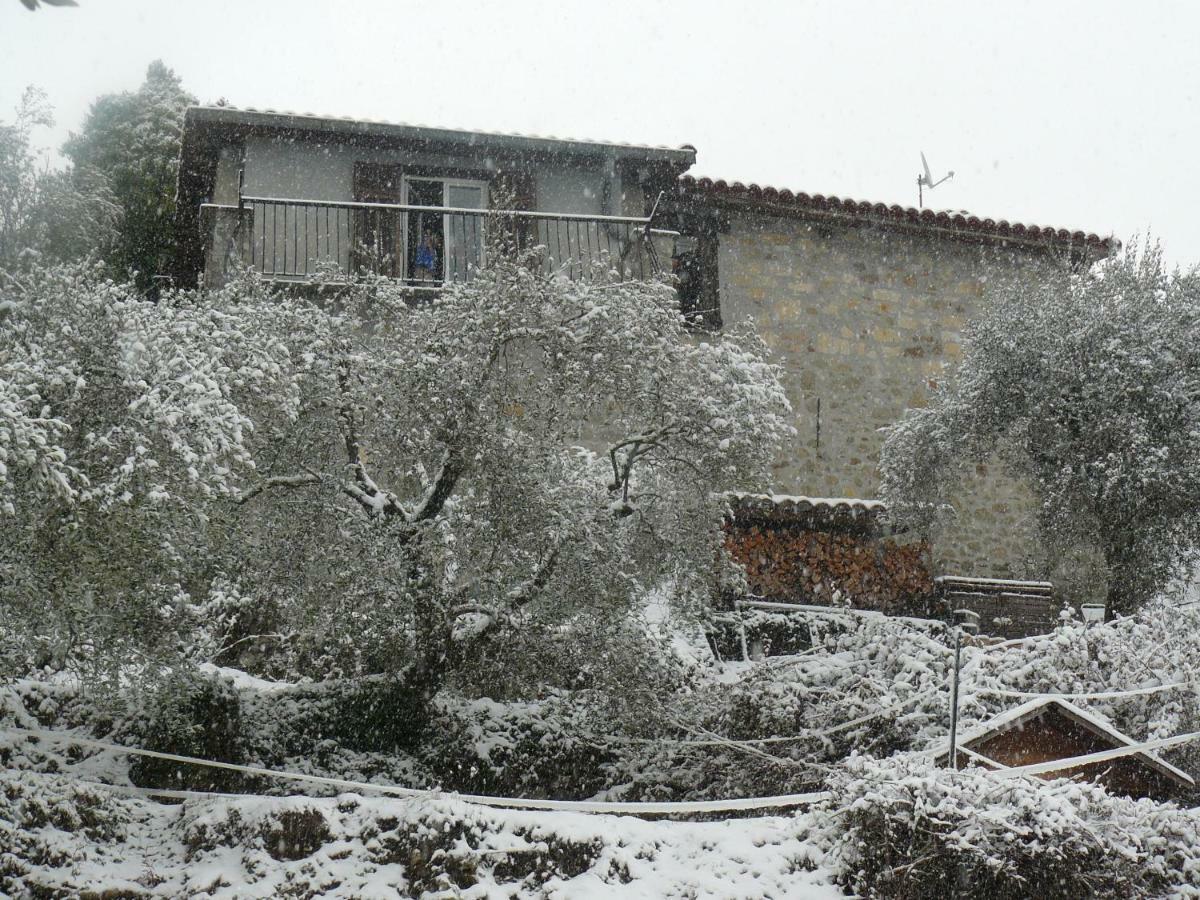 La Ferme Des Cailletiers Chez Marco Vila Lucéram Exterior foto