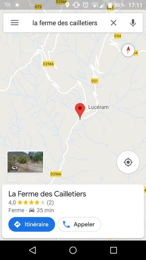 La Ferme Des Cailletiers Chez Marco Vila Lucéram Exterior foto